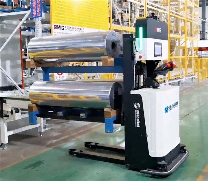 AGV Pallet Handling factory